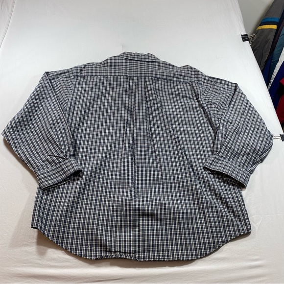Carhartt Shirt Men’s X- Large Checkered long sleeve cotton Casual Button Down - Picture 7 of 8